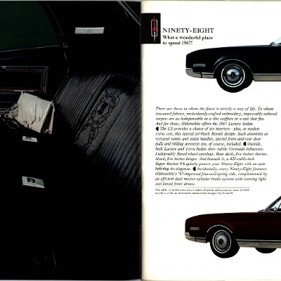1967 Oldsmobile Full Line Brochure (Cdn) 10-11