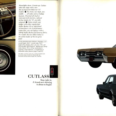 1967 Oldsmobile Full Line Brochure (Cdn) 30-31