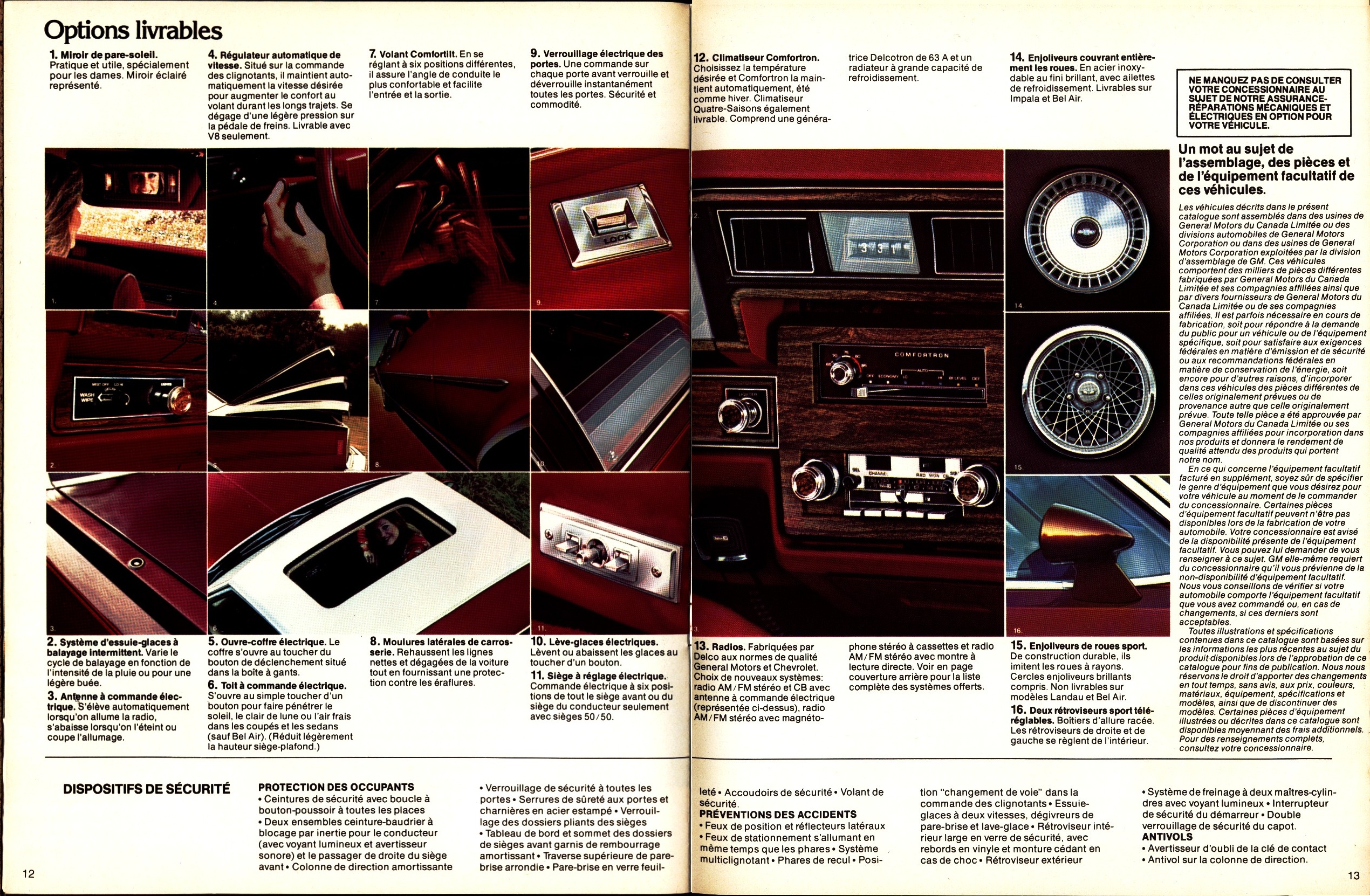1979 Chevrolet Full Size Brochure (Cdn-Fr) 12-13