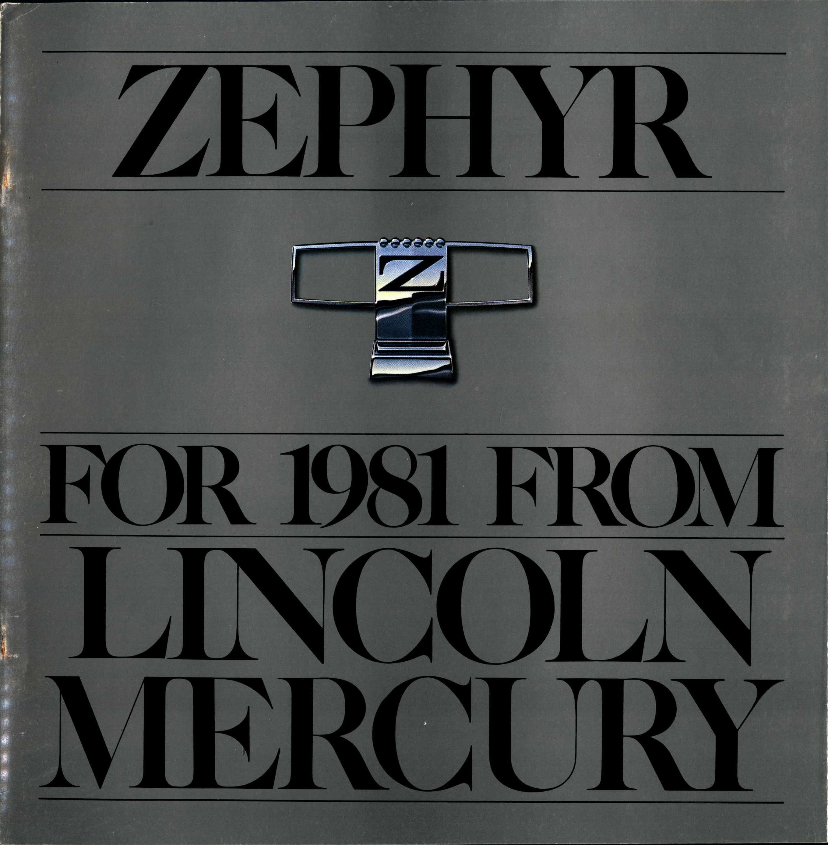 1981 Mercury Zephyr Brochure 01