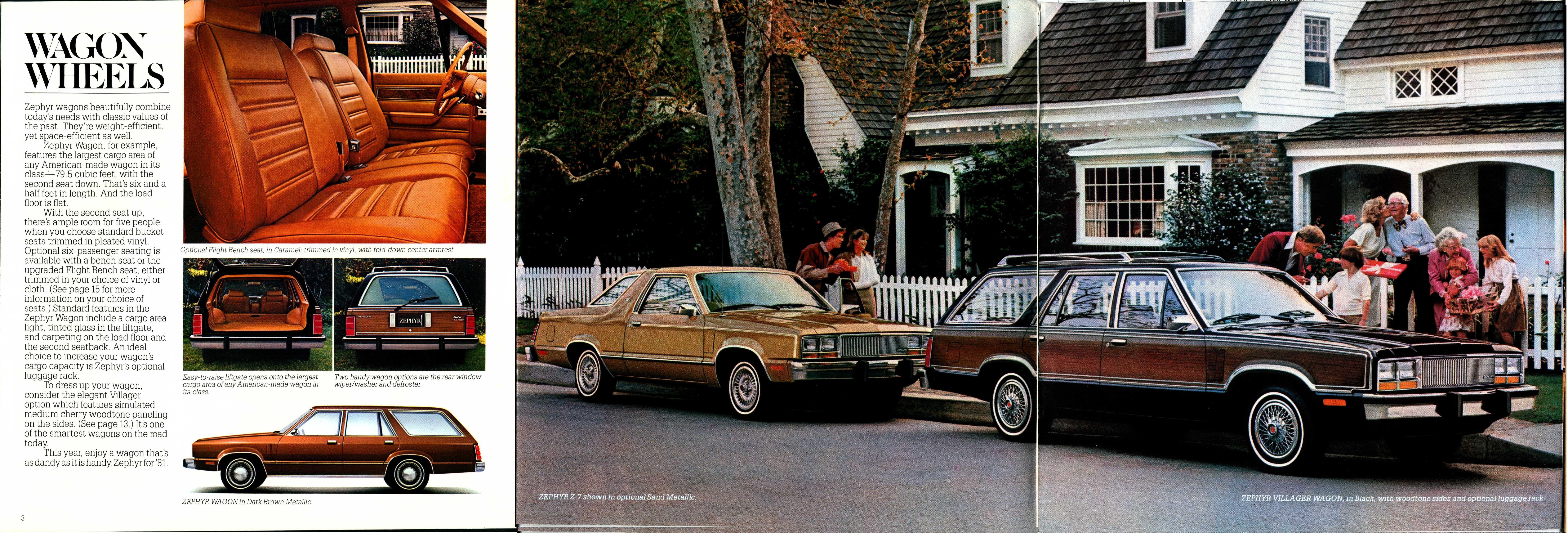 1981 Mercury Zephyr Brochure 03-04-05