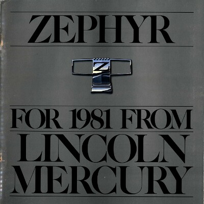 1981 Mercury Zephyr Brochure 01