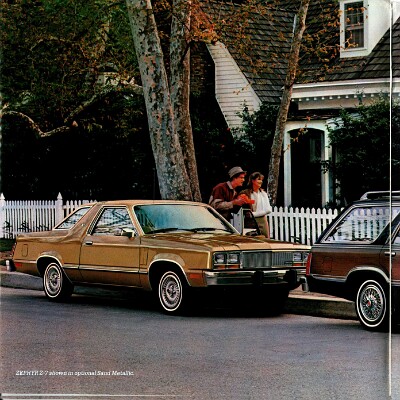 1981 Mercury Zephyr Brochure 03-04-05