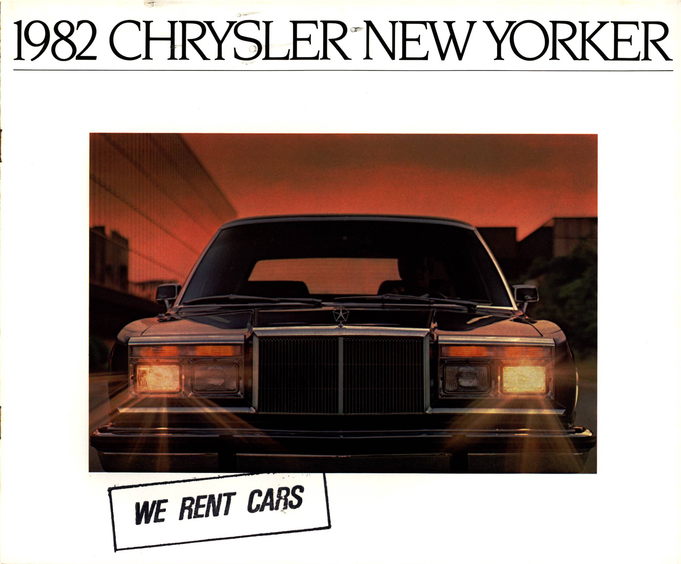1982 Chrysler New Yorker Brochure (Rev-2) 01