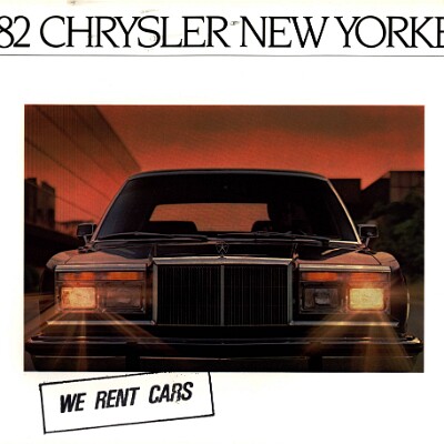 1982 Chrysler New Yorker Brochure - revised 1982-4 1982 Chrysler New Yorker Brochure - revised 1982-4