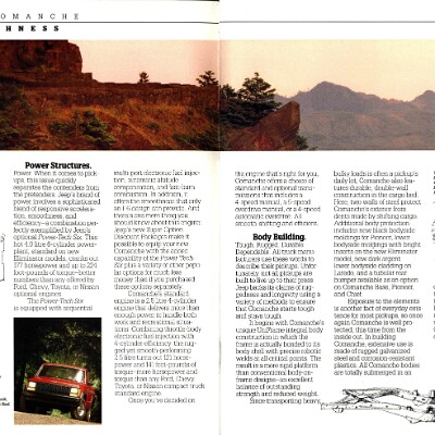 1988 Jeep Comanche Brochure 08-09