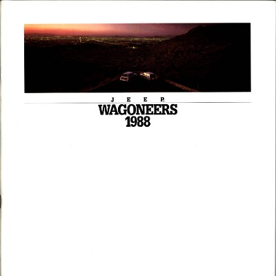 1988 Jeep Wagoneers 1988 Jeep Wagoneers