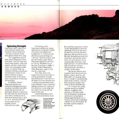 1988 Jeep Wagoneers Brochure 14-15
