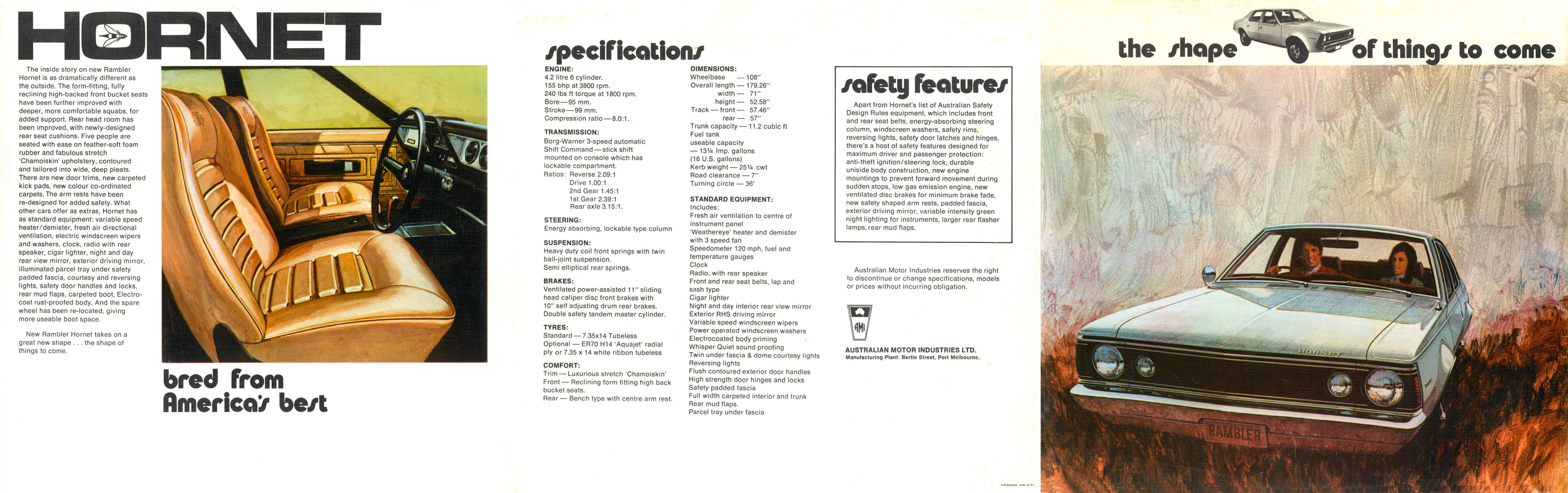 1971 Rambler Hornet (Aus)-Side A