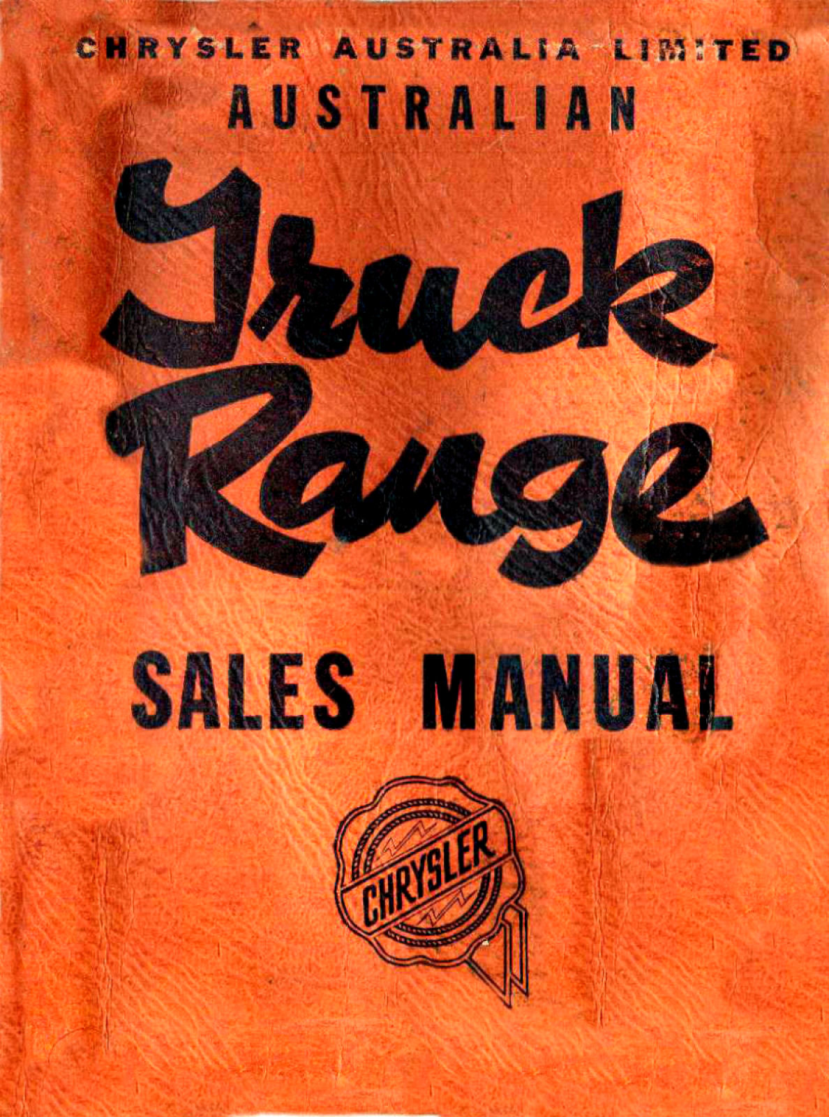 1953 Chrysler Truck Sales Manual (Aus)-00-01