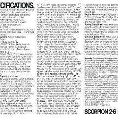 1982 Mitsubishi Scorpion 6pg - Australia page_06
