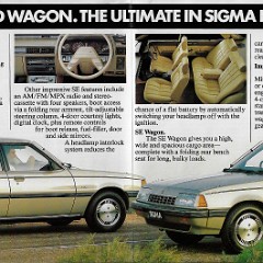 1984 Mitsubishi Sigma SE Brochure Australia 02-03