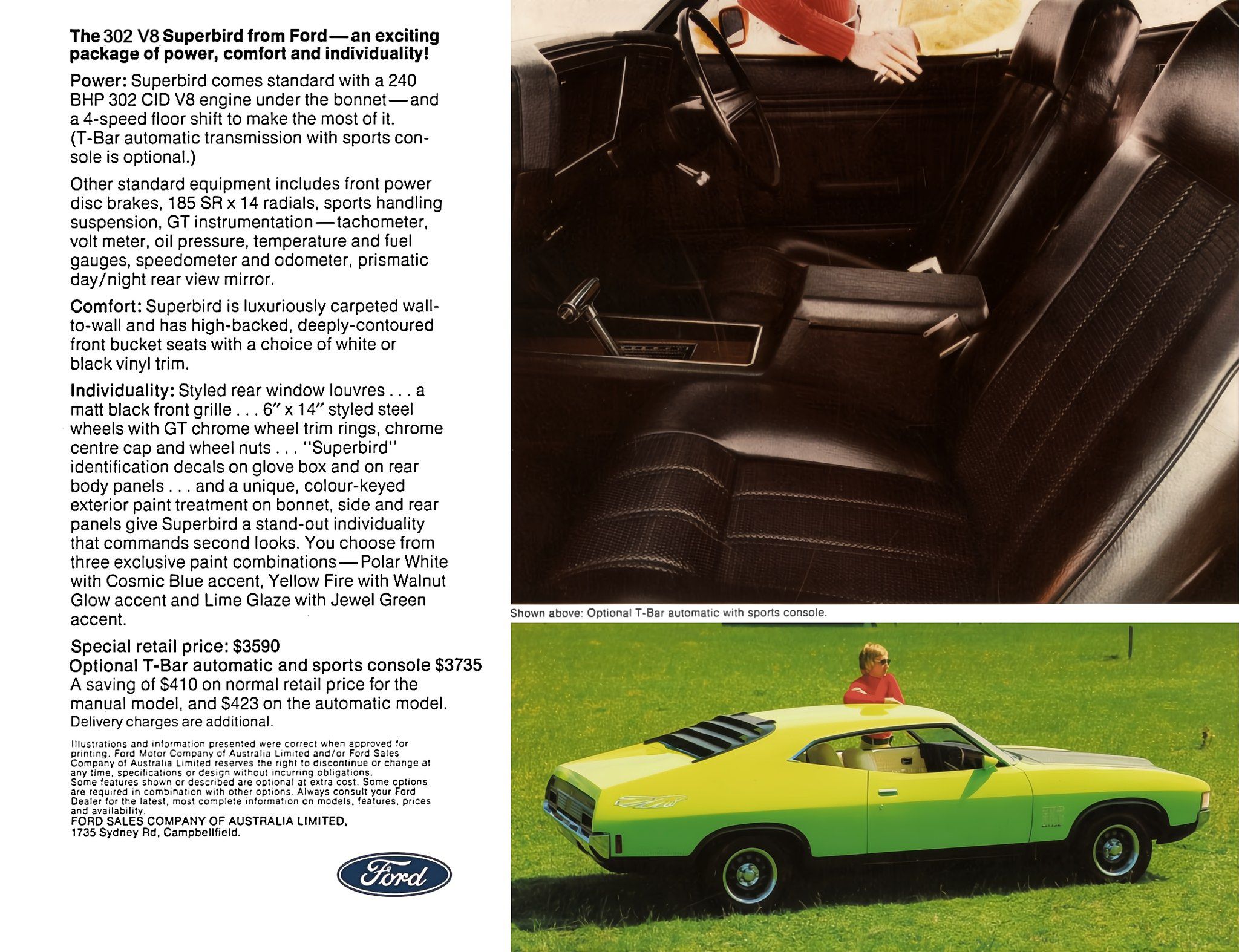 1973 Ford XA Falcon 302 V8 Superbird Hardtop (Aus)_Page_2