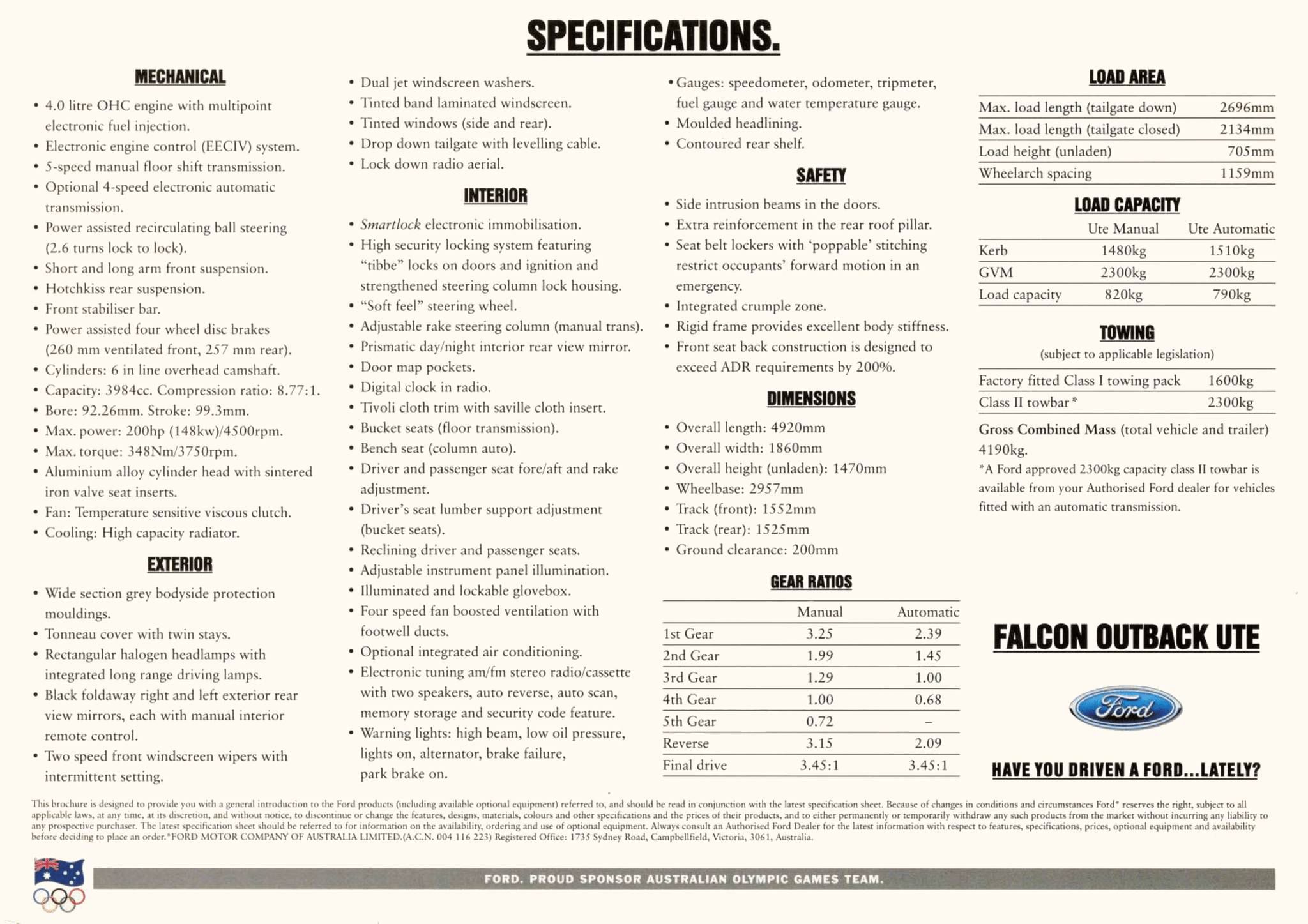 1993 Ford ED Falcon Longreach Outback Ute _Page_3