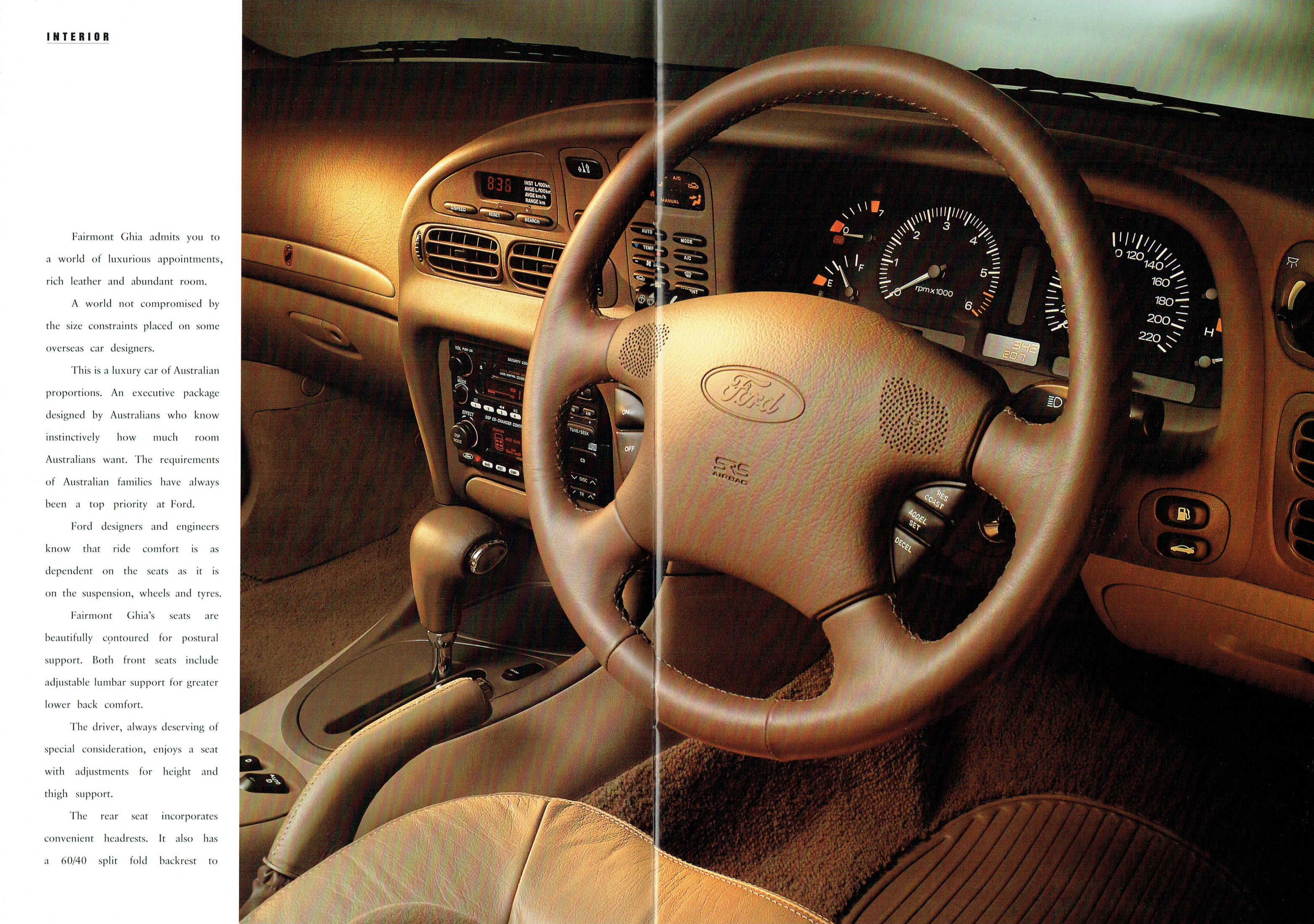 1994 Ford EF Falcon Fairmont (Aus)-10-11