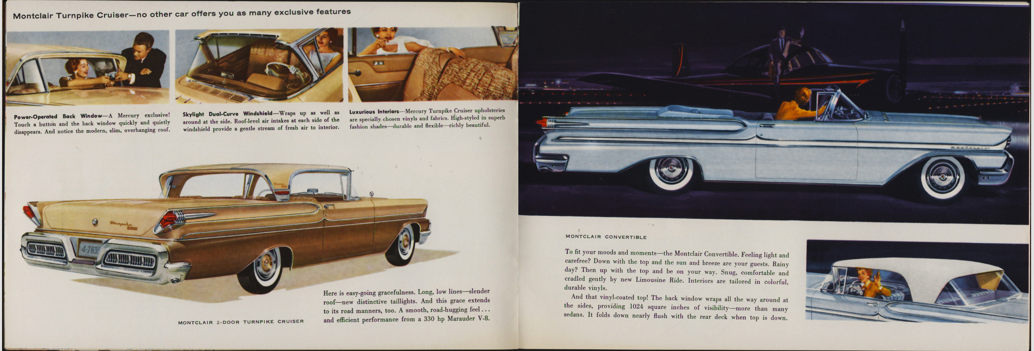 1958 Mercury Brochure (Cdn) 14-15