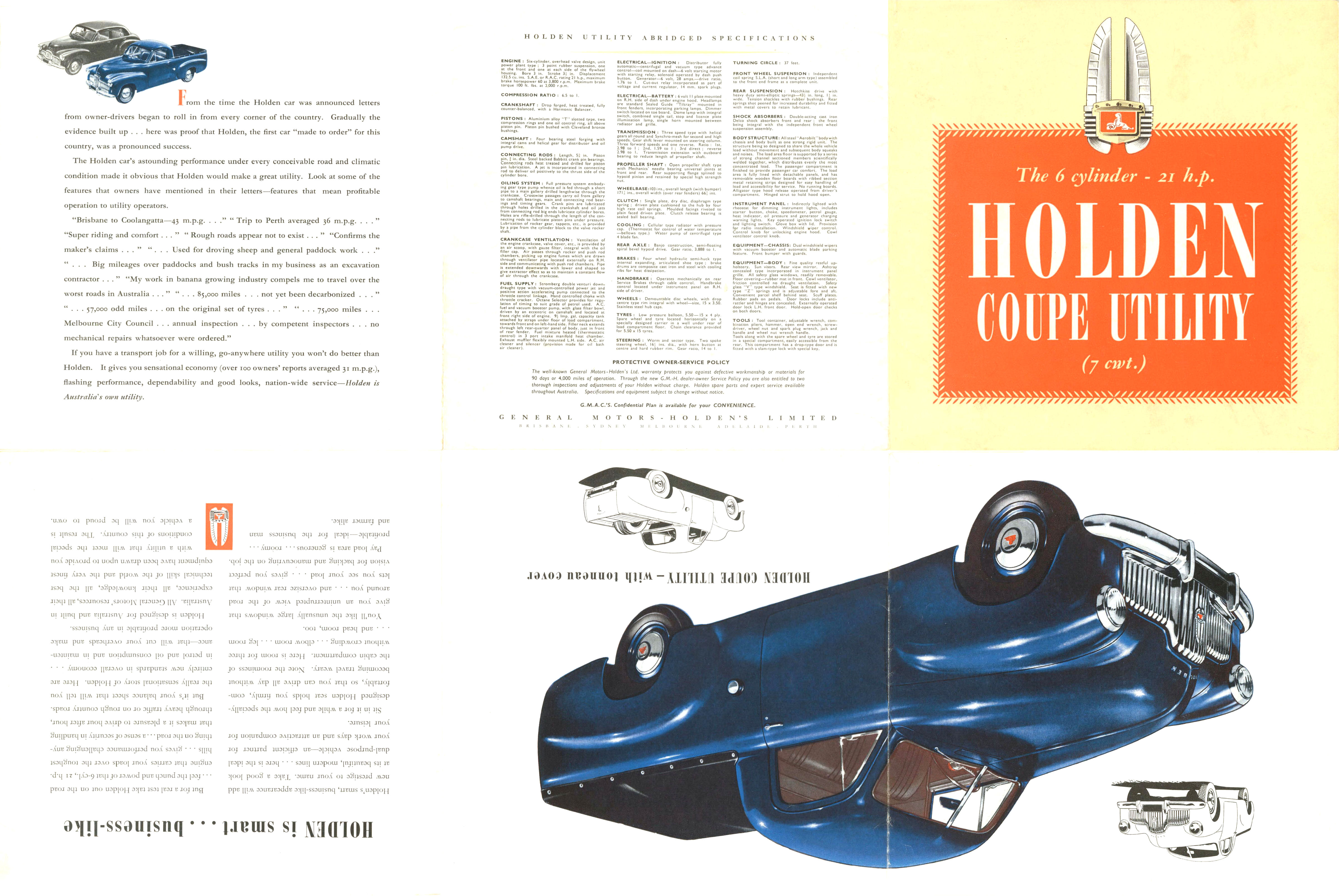 1951_Holden_FX_Utility_Foldout-Side_A2