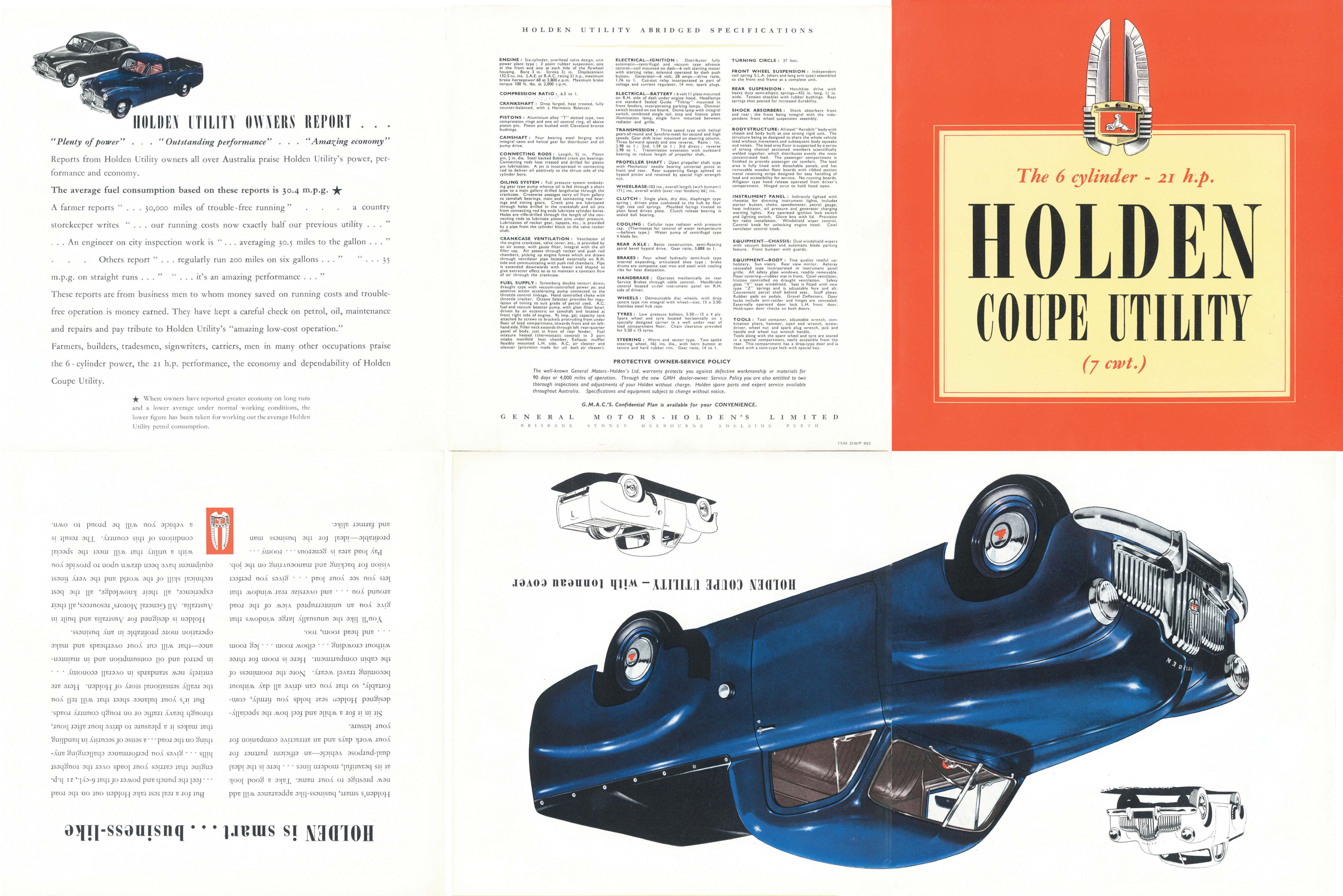 1952_Holden_FX_Utility_Foldout-Side_A1