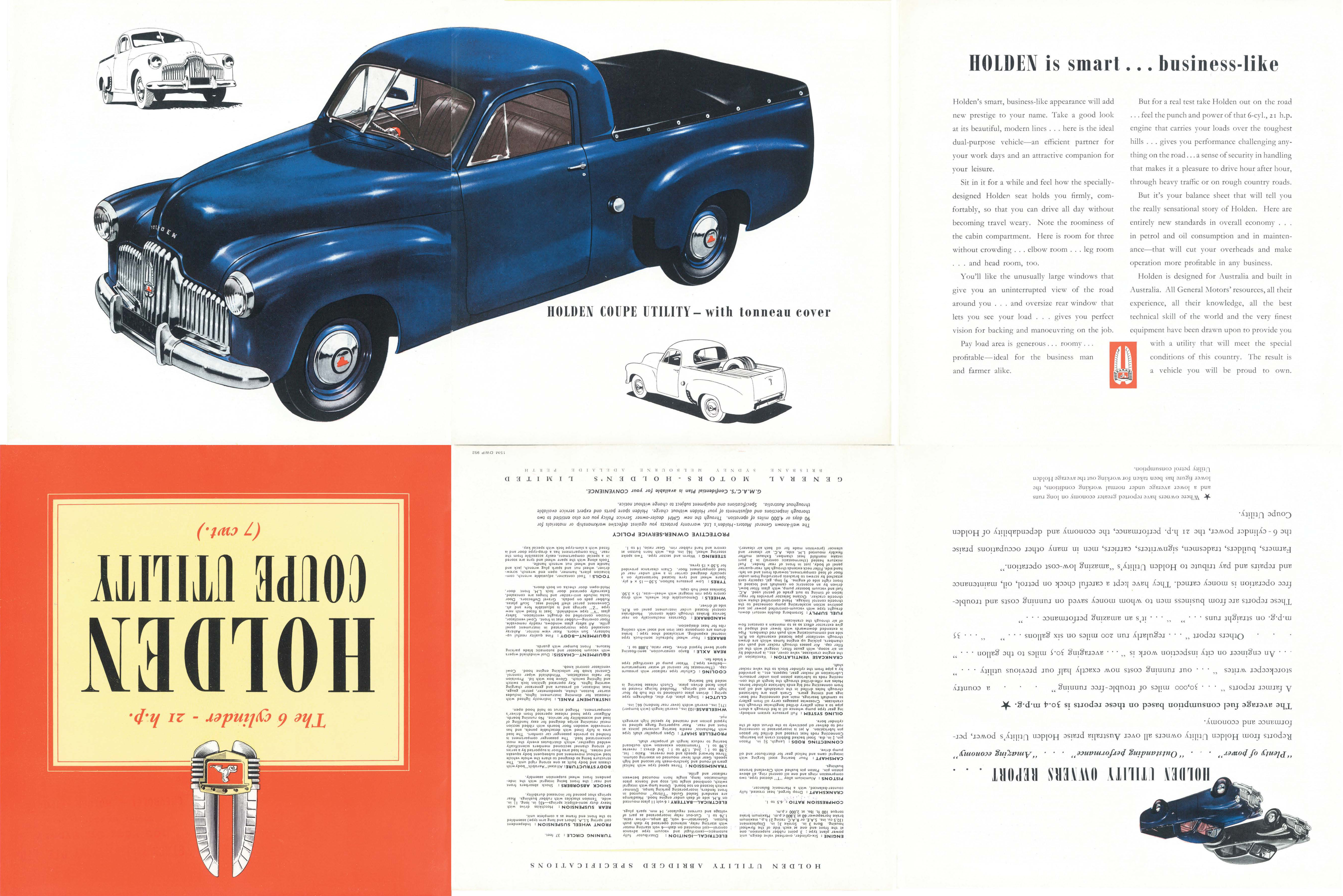 1952_Holden_FX_Utility_Foldout-Side_A2