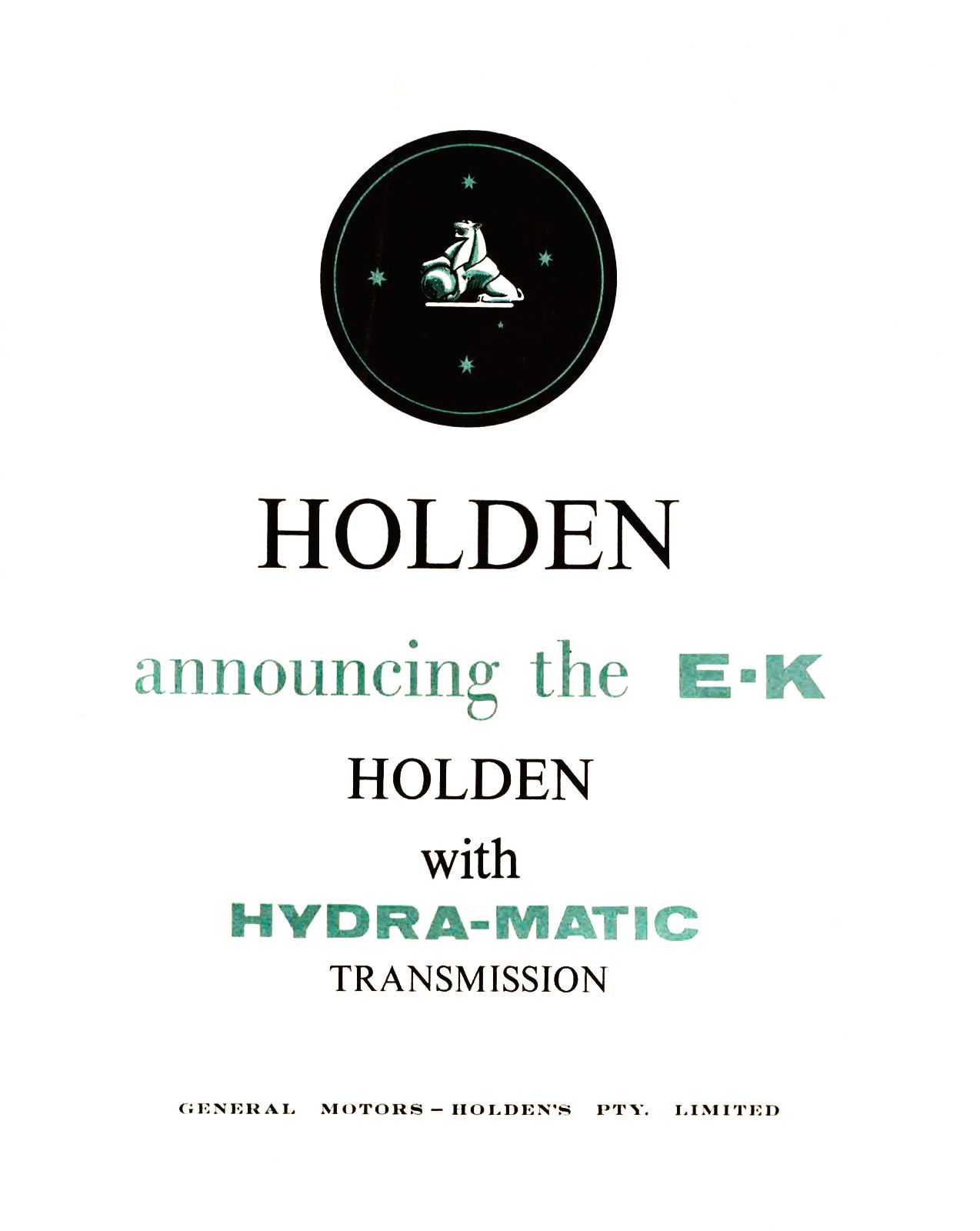 1961 Holden EK Hydra-Matic Press Release (Aus)_Page_01