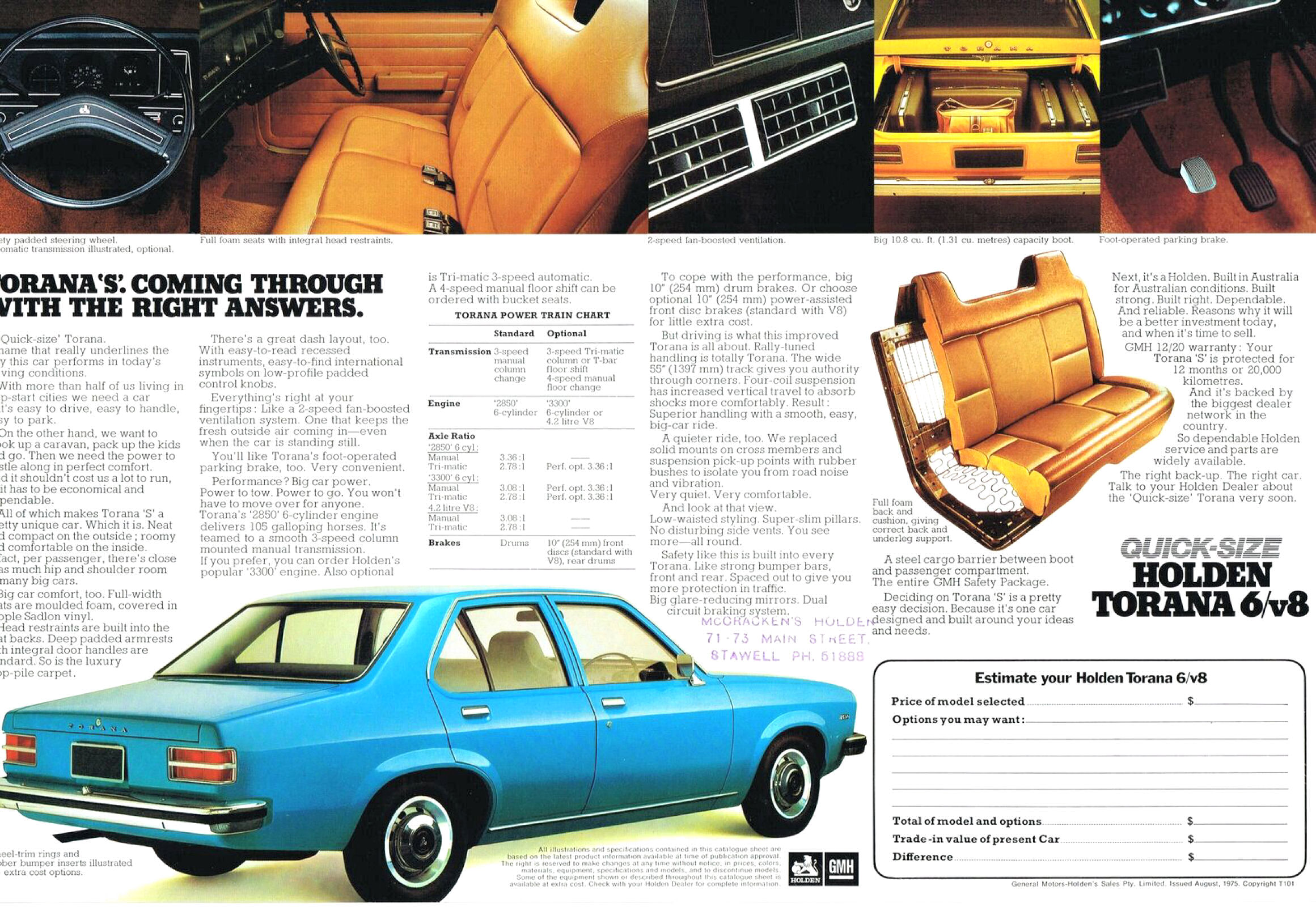 1975 Holden LH Torano S-02