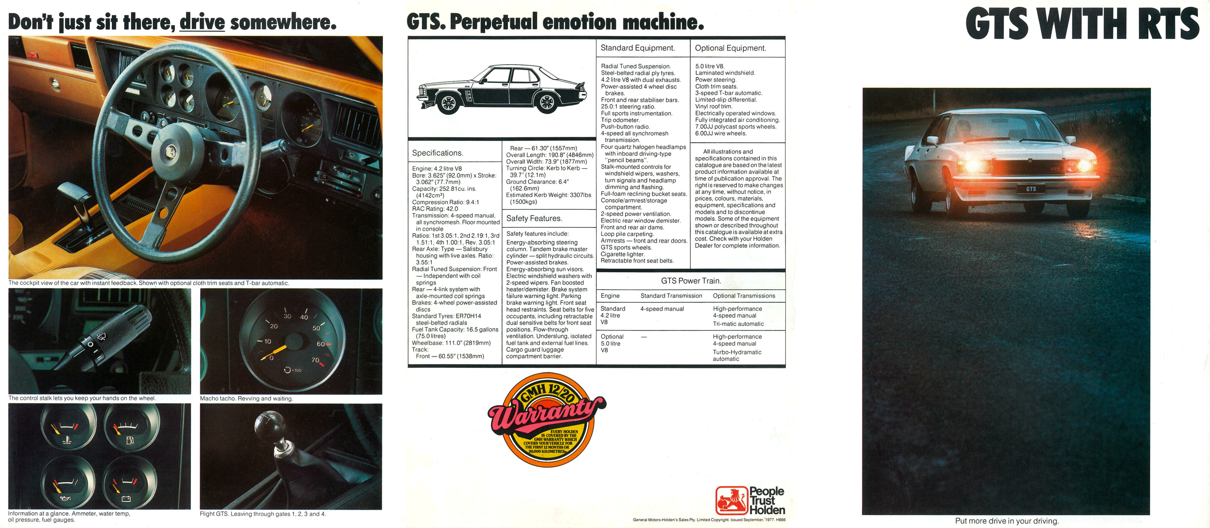 1978 Holden HZ GTS-Side A