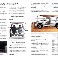 1995 Holden Jackaroo V6 Brochure  Australia 08-09