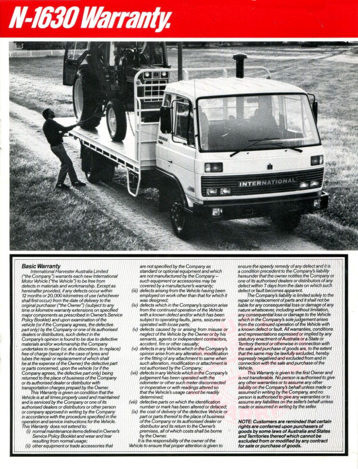1985 International Truck Warranty (Aus)-02