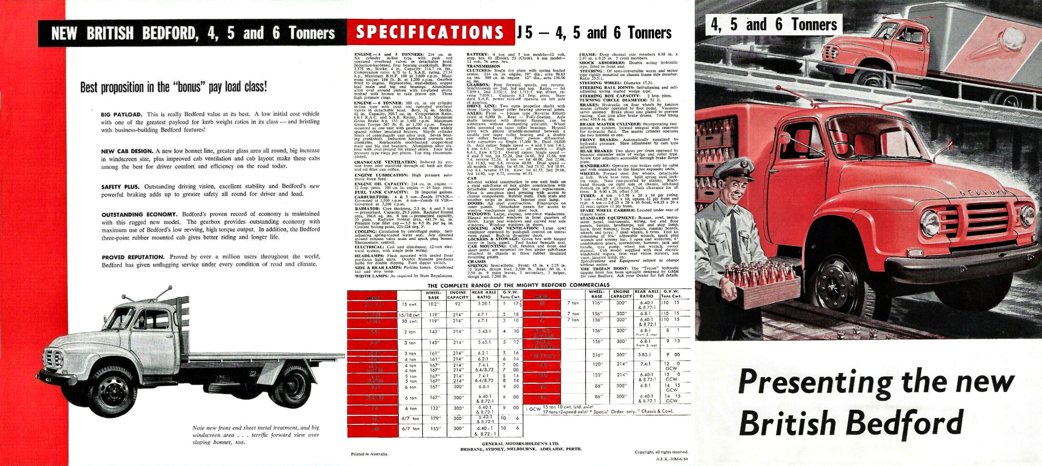 1960 Bedford Commercials (Aus)-Side A