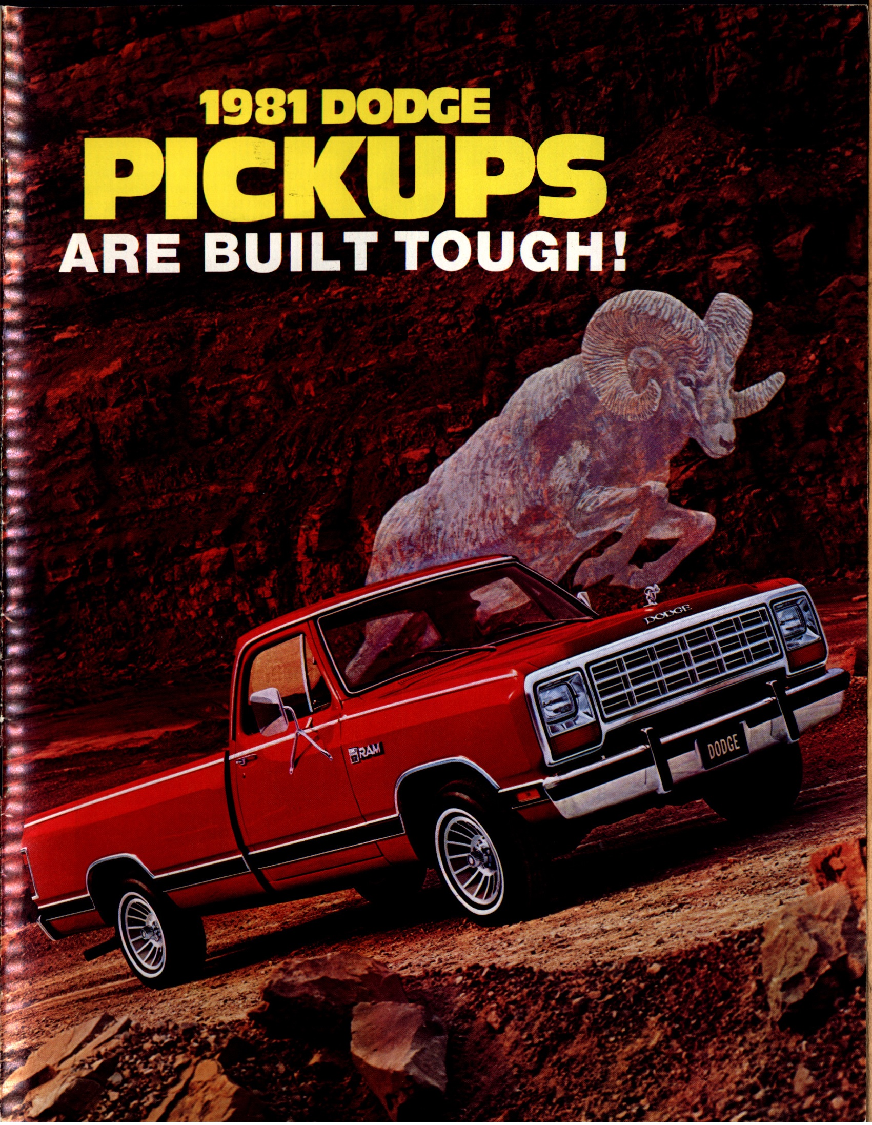 1981 Dodge Pickups Brochure (Cdn) 01