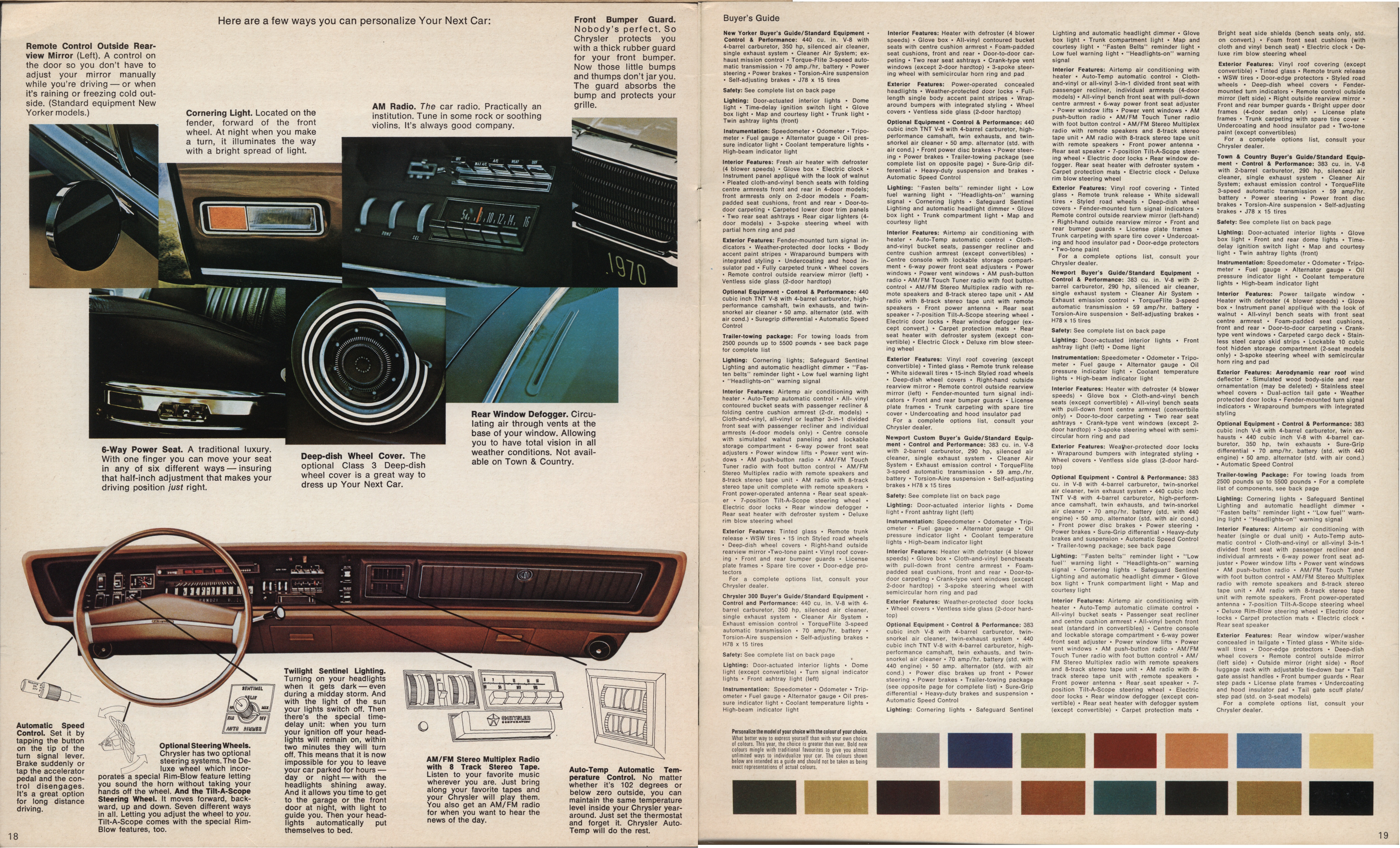 1970 Chrysler Brochure Canada 18-19