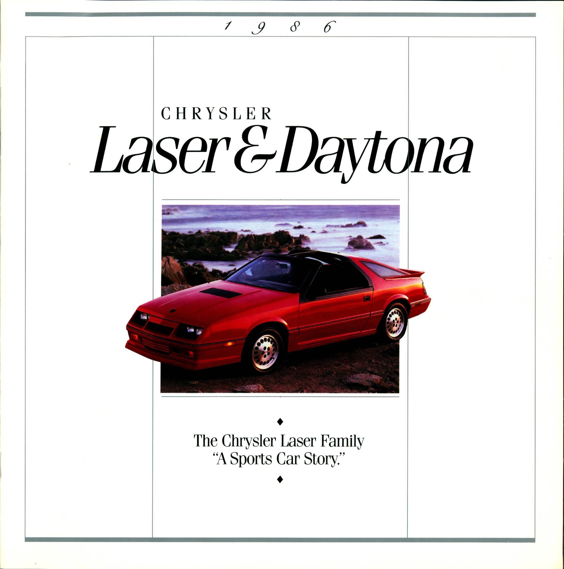 1986 Chrysler Laser-Daytona Brochure (Cdn) 01