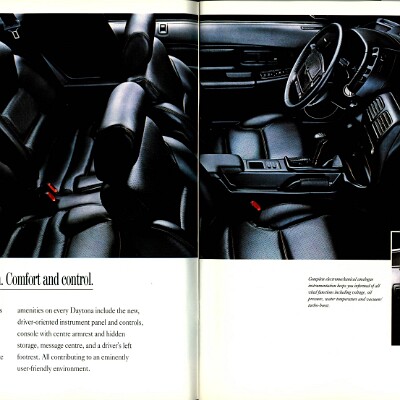 1990 Chrysler Daytona Brochure (Cdn) 04-05