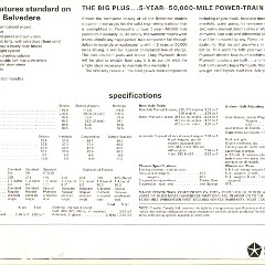 1967 Plymouth Belvedere Brochure Canada 12