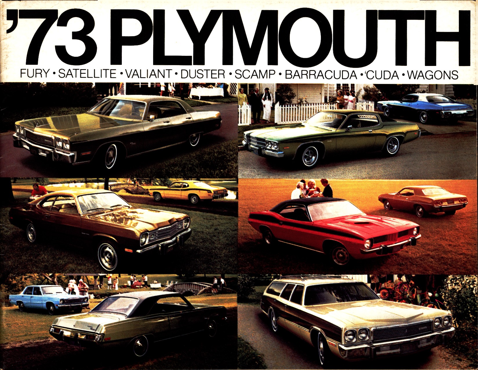 1973 Plymouth Full Line Brochure Canada 01