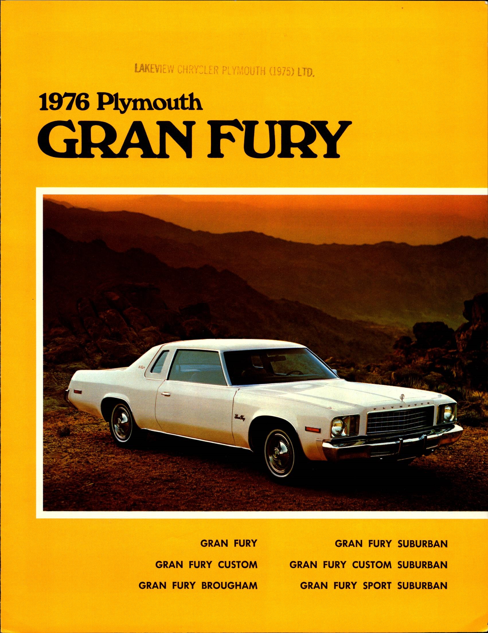 1976 Plymouth Gran Fury (Cdn)  01