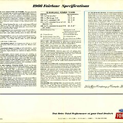 1966 Ford Fairlane Brochure Canada 16