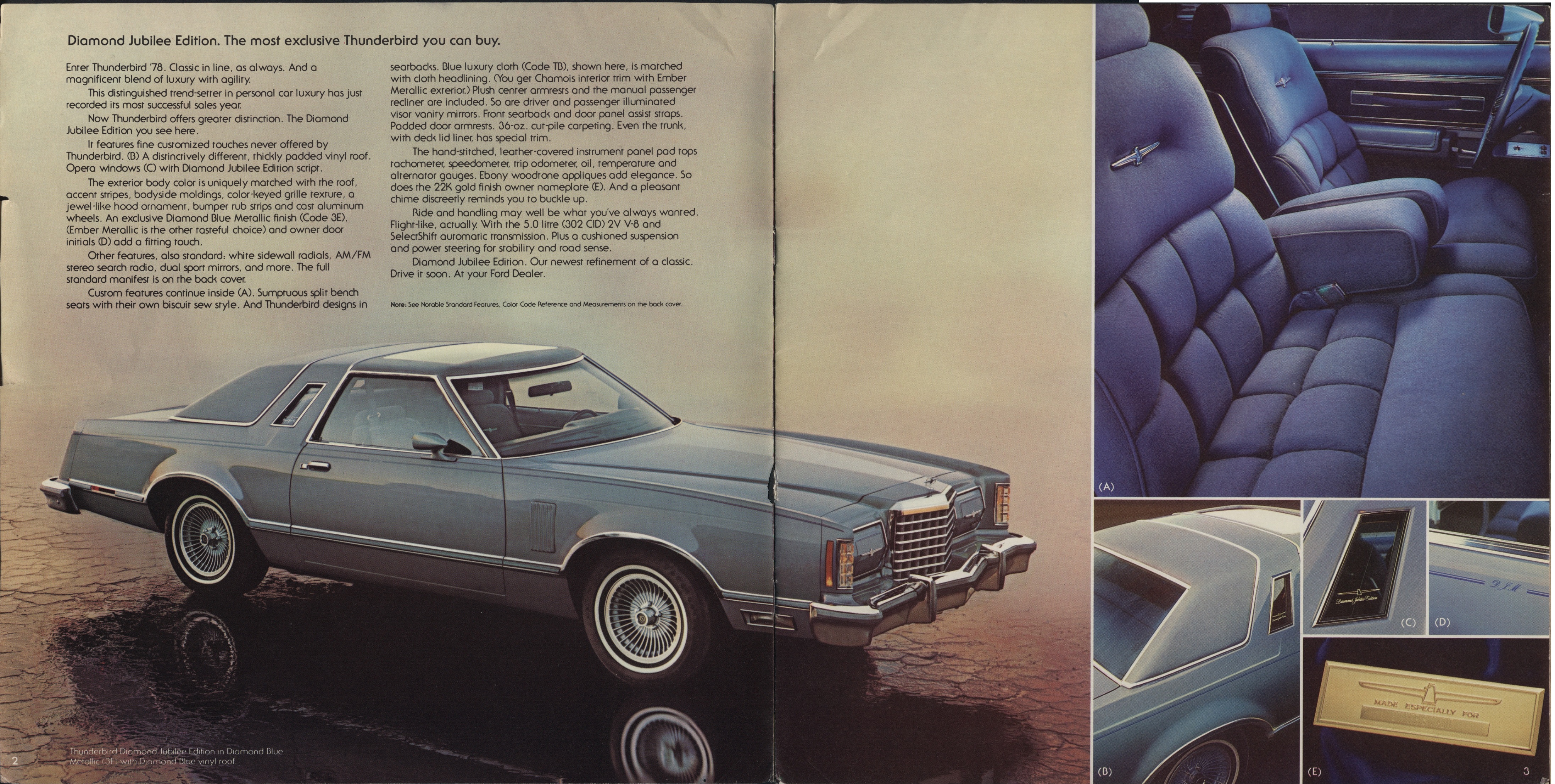 1978 Ford Thunderbird Brochure Canada 02-03