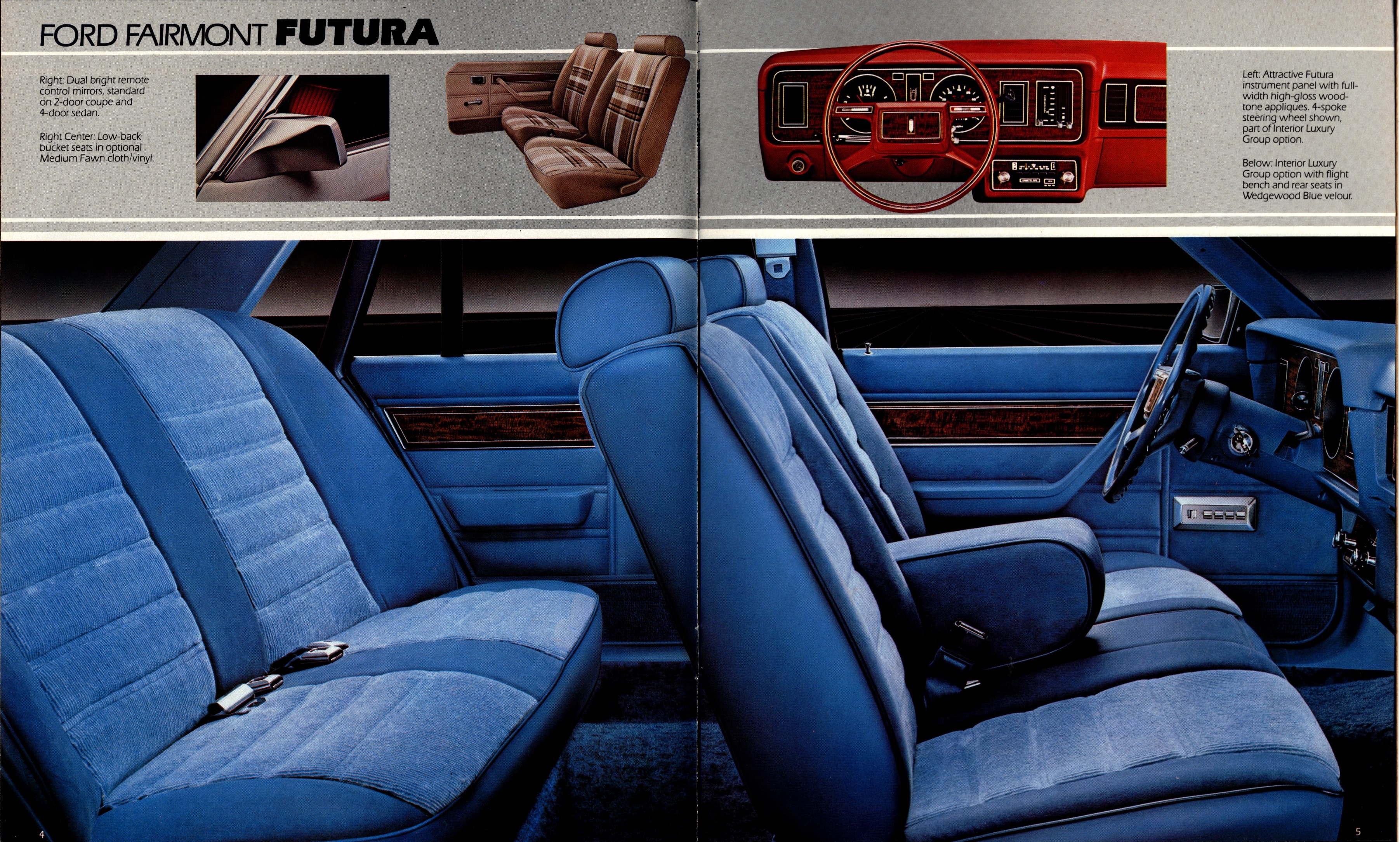 1982 Ford Fairmont Brochure Canada 04-05