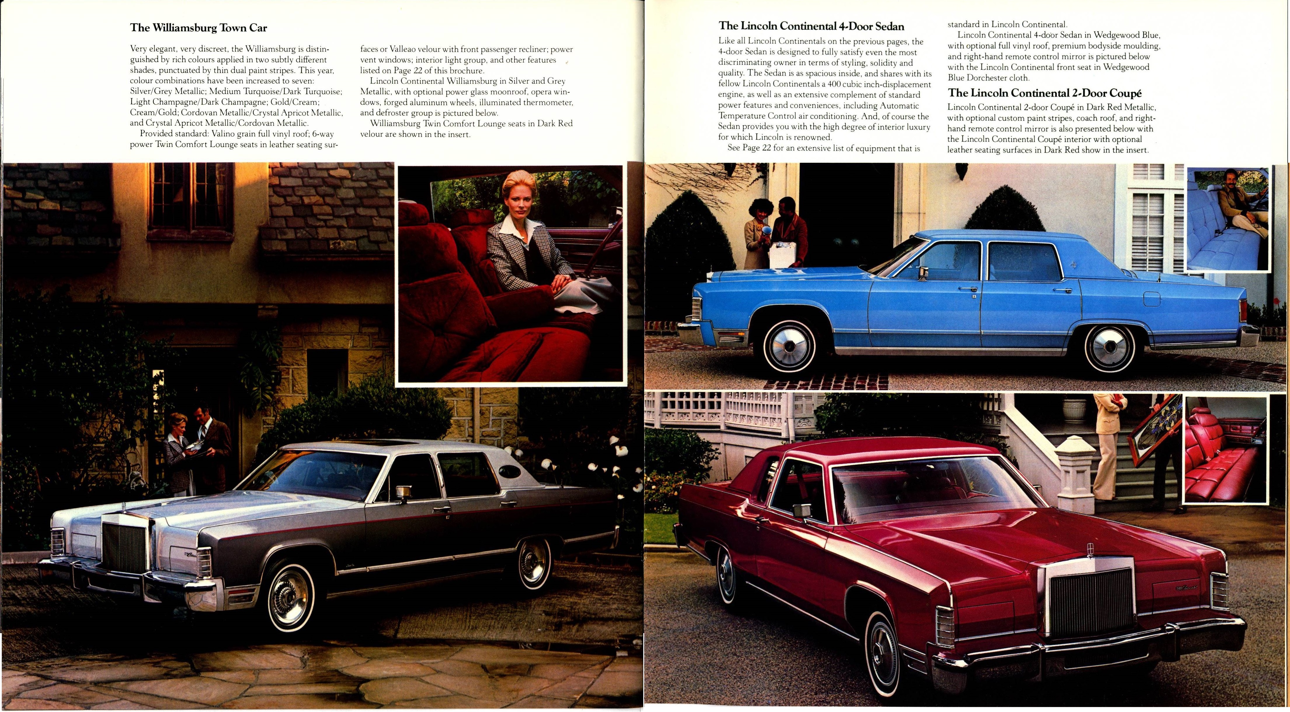 1979 Lincoln Continental & Mark V  Brochure (Cdn) 18-19