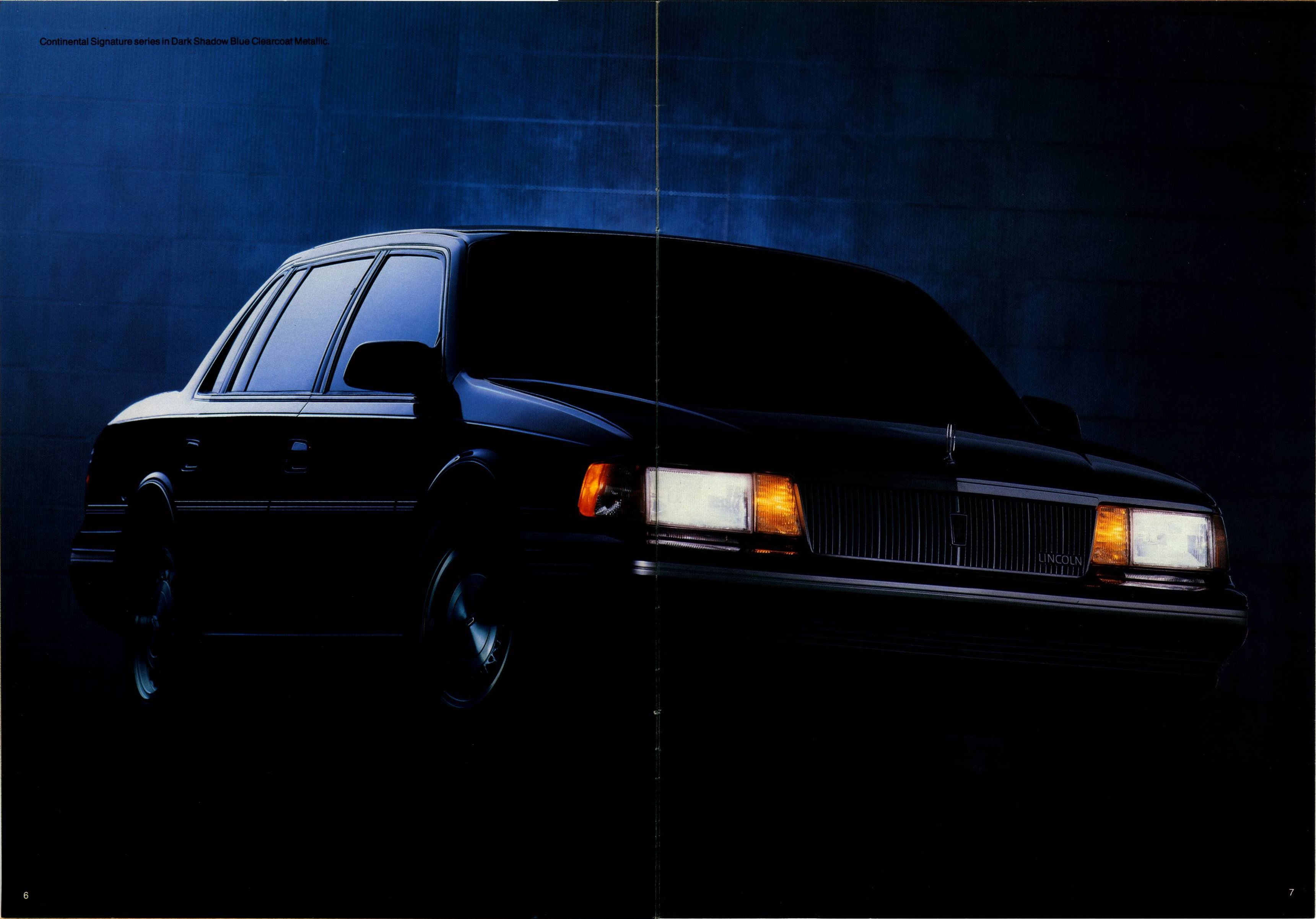 1988 Lincoln Continental Brochure Canada 06-07