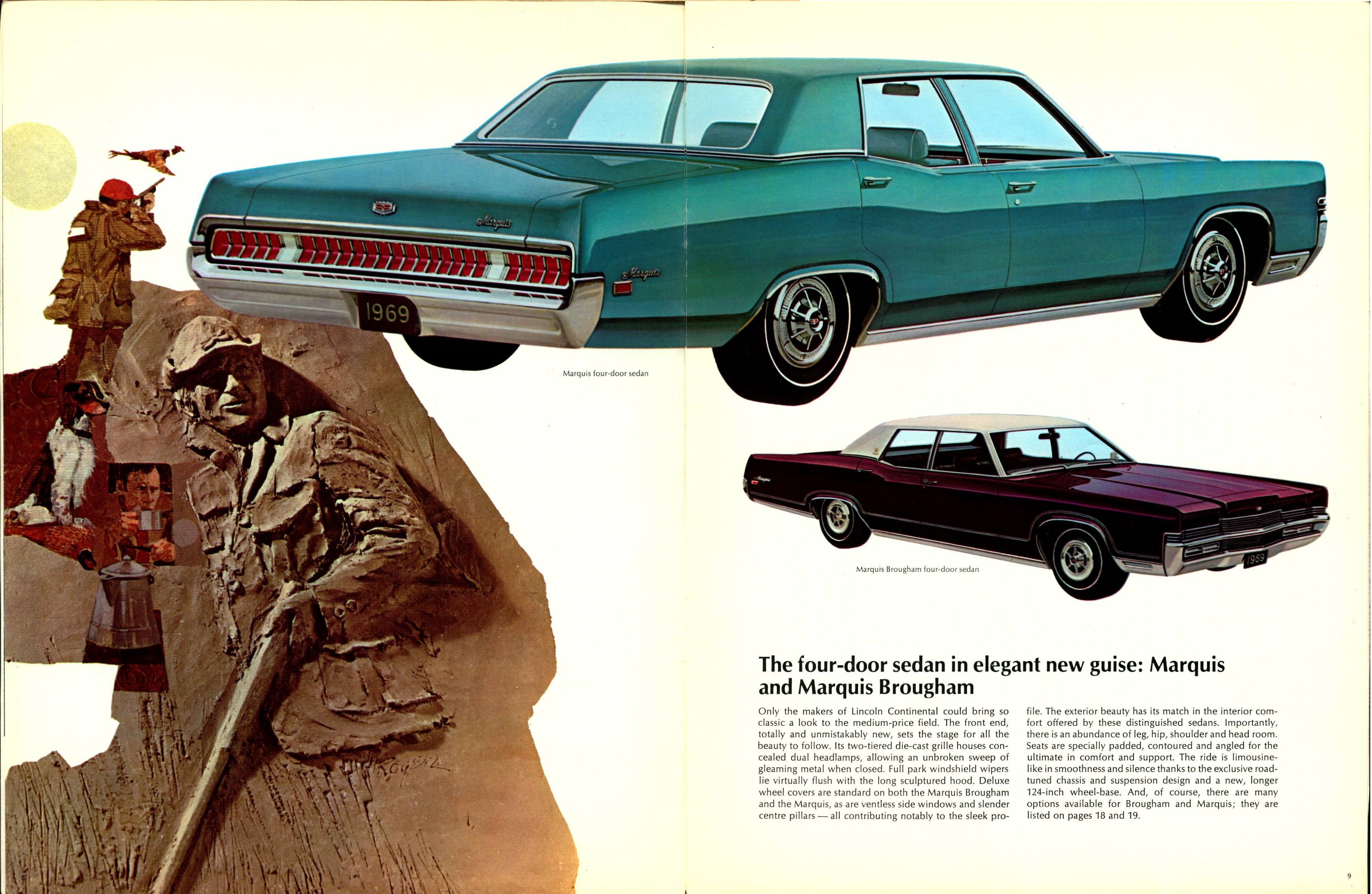1969 Mercury Marquis & Marauder  Brochure (Cdn) 08-09