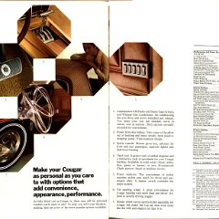 1970 Mercury Cougar Brochure Canada 10-11