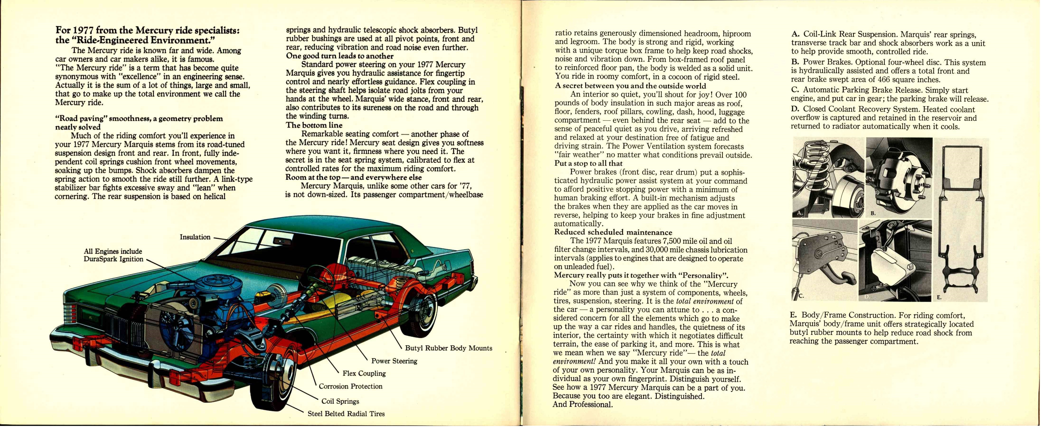 1977 Mercury Marquis Brochure Canada 10-11