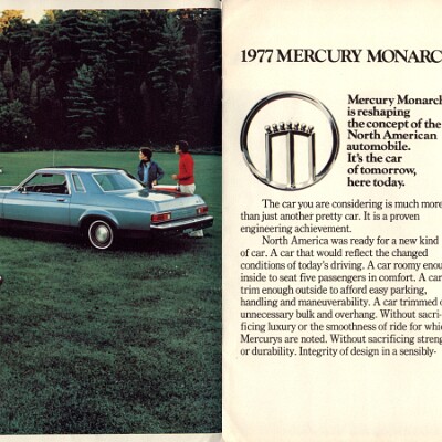 1977 Mercury Monarch Brochure (Cdn-Rev) 02-03