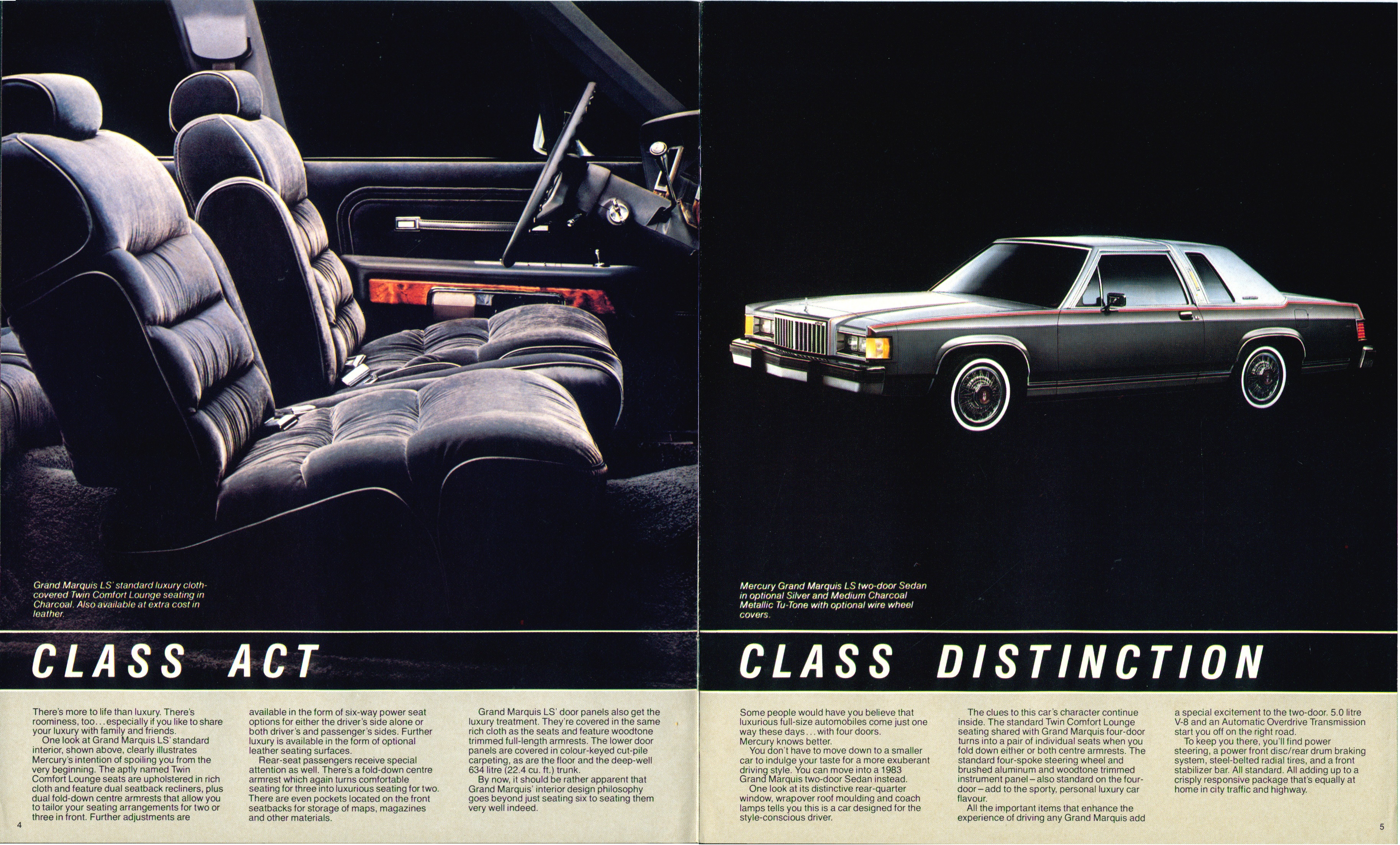 1983 Mercury Grand Marquis Brochure (Cdn) 04-05