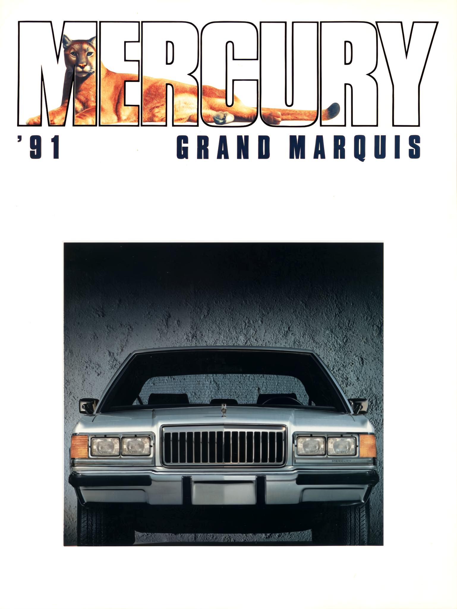 1991 Mercury Grand Marquis Brochure (Cdn-Fr) 01