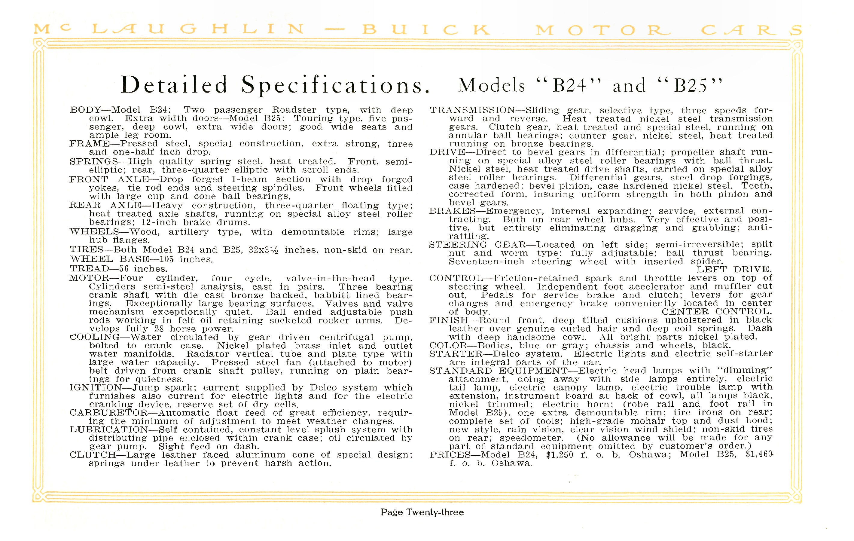 1914 McLaughlin Buick Motor Cars-23