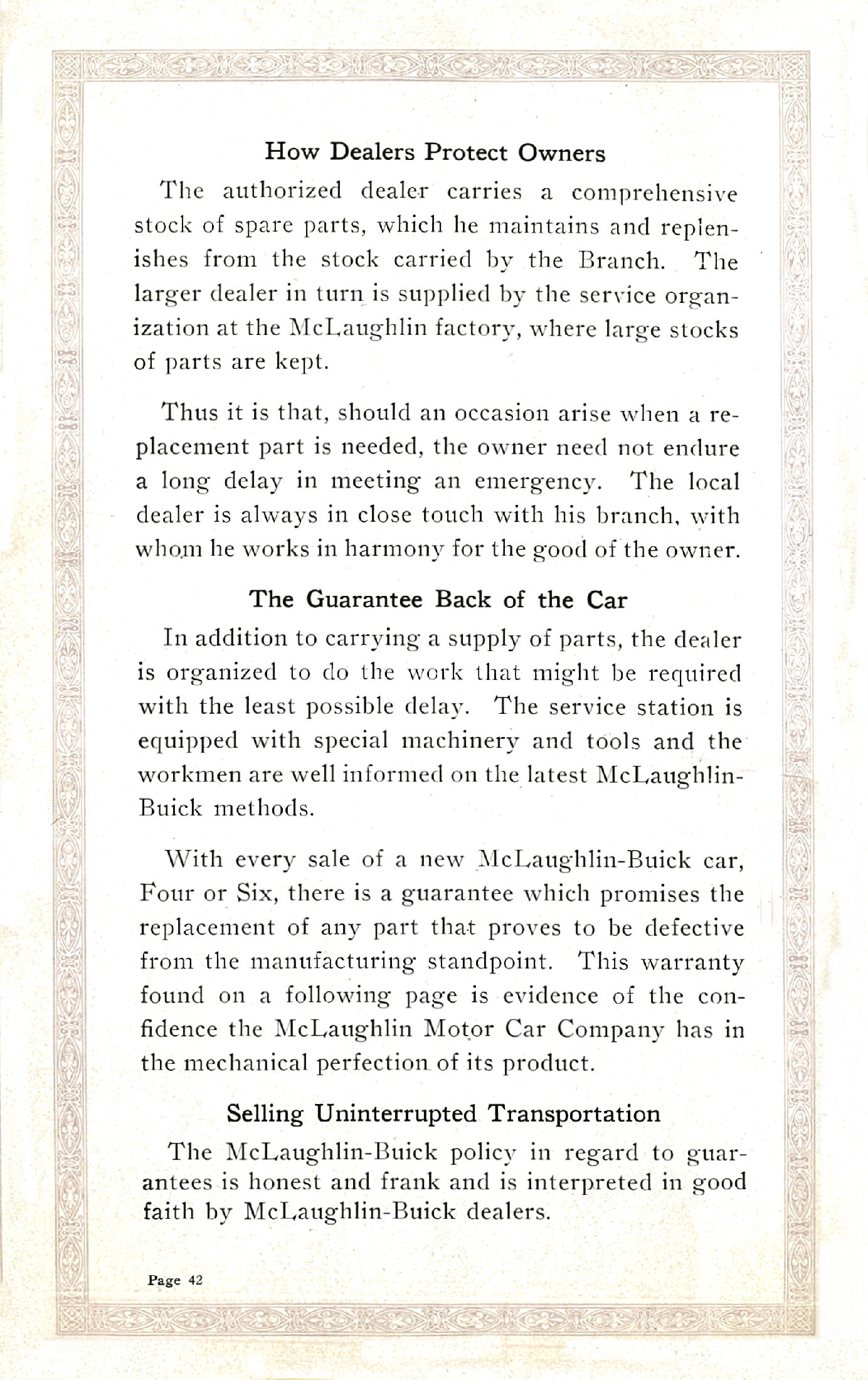 1922 McLaughlin Buick Booklet-42