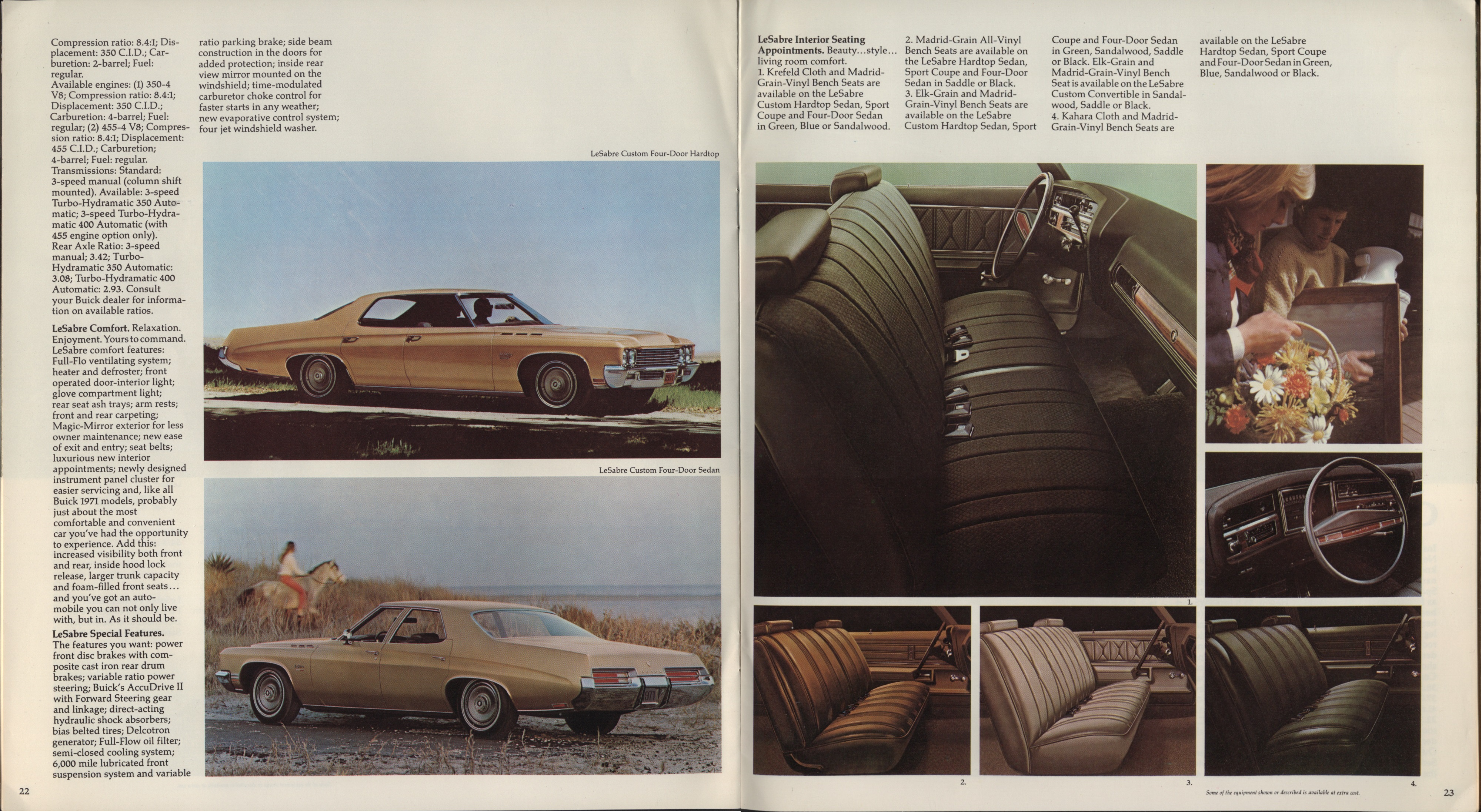 1971 Buick Full Line Brochure Canada 22-23